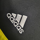 Camiseta retro de portero Adidas Real Madrid II para hombre, 11/12, color negro