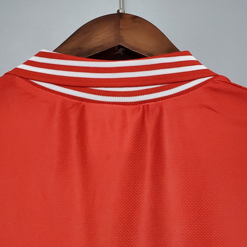 Camiseta de local del Ajax 95/96 para hombre - Blanca y roja