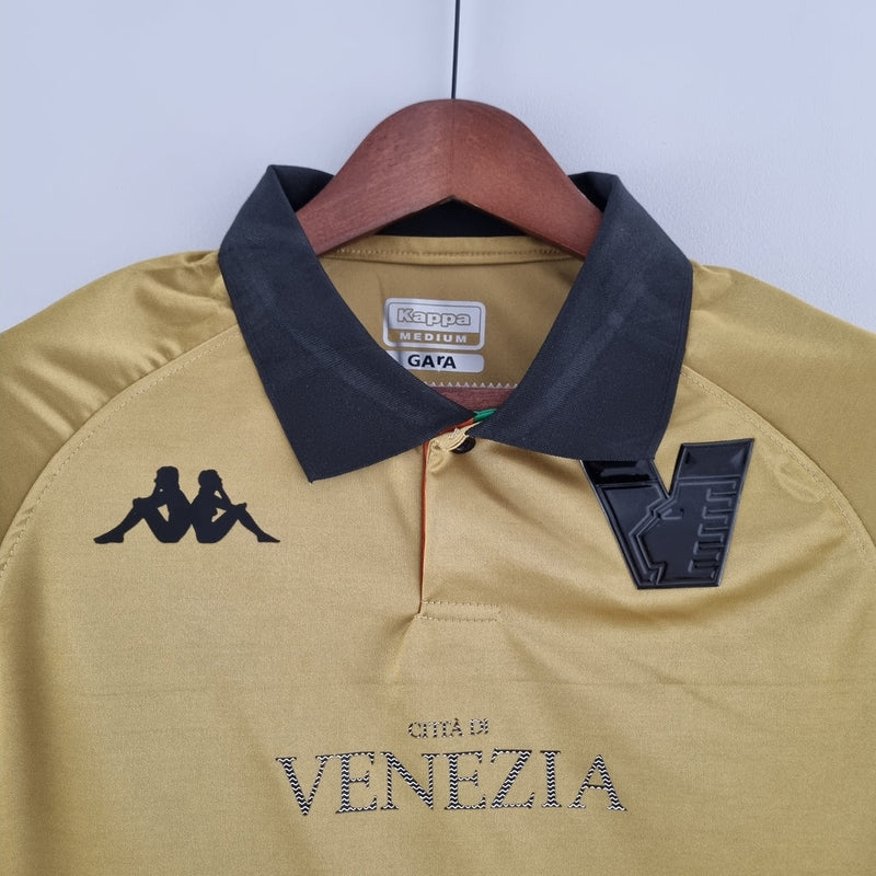 Camiseta de aficionado Kappa Venezia Third 22/23 para hombre - Dorada