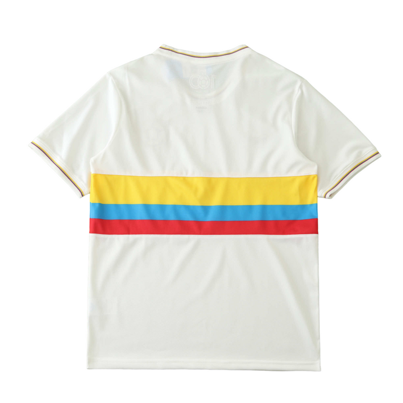 Camiseta de la Selección Colombia Colección 100 Años 24/25 Fan - Blanca