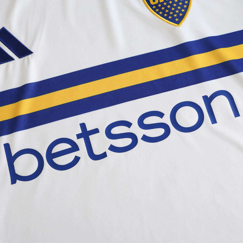 Camiseta de aficionado de Boca Juniors Reserva II 24/25 para hombre - Blanca