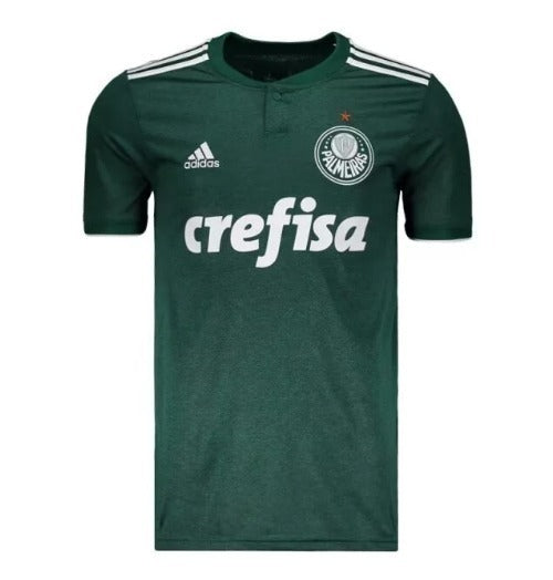 Camiseta retro de aficionado del Palmeiras Home I 2018 para hombre - Verde
