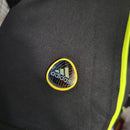 Camiseta retro de manga larga para aficionado Adidas del Real Madrid II 10/11 para hombre - Azul