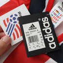 Camiseta retro de visitante II de la selección nacional de EE. UU. de 1994 para hombre - Rayas