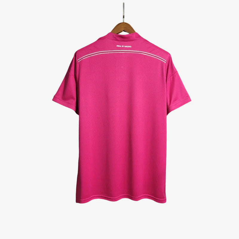 Camiseta retro Adidas Real Madrid III 14/15 para hombre, color rosa