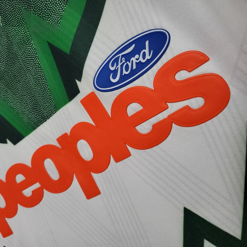 Camiseta retro de aficionado del Celtic 91/92 para hombre - Verde y blanco