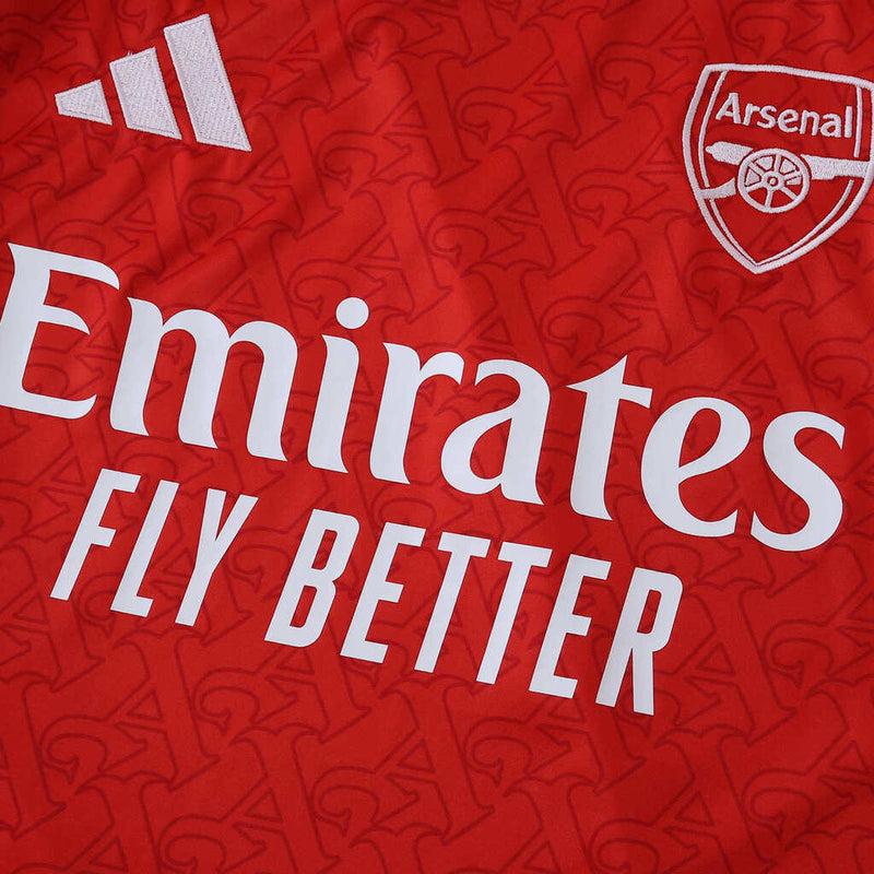 Camiseta de aficionado local del Arsenal 2025/26 para hombre - Roja