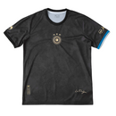 Camiseta de aficionado de Argentina GOAT MESSI 23/24 para hombre - Negra