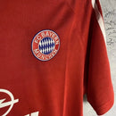 Camiseta retro local del Bayern Múnich I 01/02, camiseta Adidas para hombre - Roja