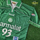 Camiseta retro de local del Palmeiras 98/99 Centenario Fan Rhumell para hombre - Verde