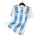 Camiseta retro de local de la selección argentina 2018 para hombre - Azul y blanco