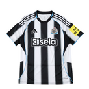 Camiseta de aficionado local del Newcastle United 25/26 para hombre - Blanco y negro