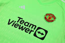 Conjunto de portero de manga larga para hombre del Manchester United 23/24 - Verde