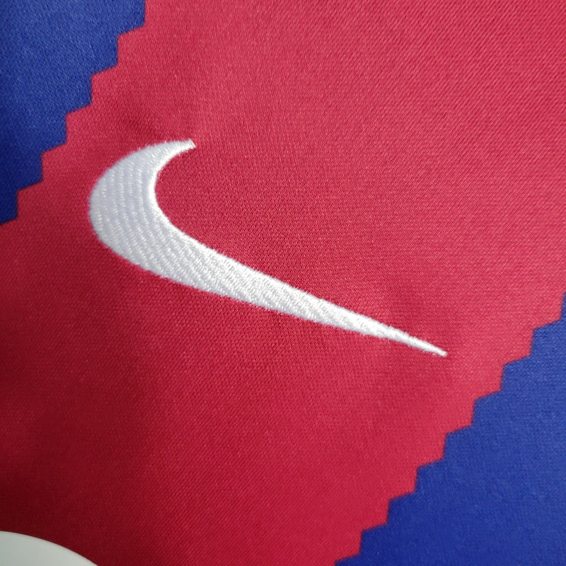 Camiseta Nike de aficionado del Barcelona Home 23/24 para hombre - Roja y azul