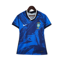 Camiseta Nike de la selección brasileña para mujer, edición especial para aficionados, azul