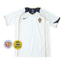 Camiseta retro de visitante de la selección nacional de Portugal 2004 Nike Fan para hombre - Blanca