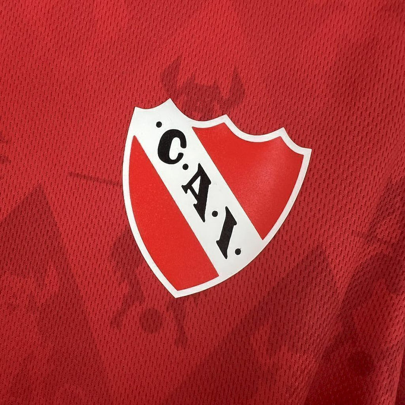 Camiseta de local de Independiente I 25/26 para hombre - Roja y blanca