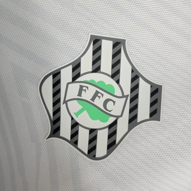 Camiseta de aficionado del Figueirense II 23/24 para hombre - Blanca y negra