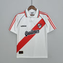Camiseta retro Adidas River Plate 95/96 para hombre - Blanca