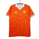 Camiseta retro de local de la selección nacional de Países Bajos 1992 para hombre - Naranja