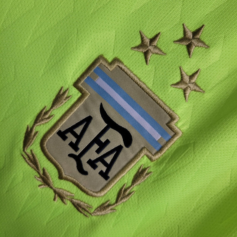 Camiseta de portero tres estrellas de la selección argentina - Camiseta Adidas para hombre 2022