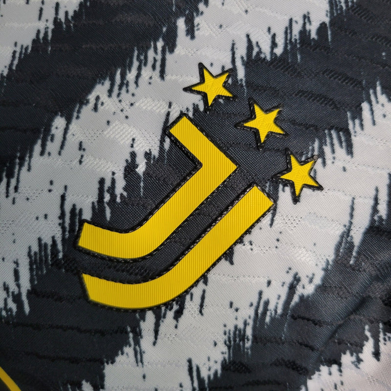 Camiseta Adidas de jugador Juventus I 23/24 para hombre - Blanco y negro
