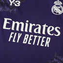 Camiseta de aficionado para hombre del Real Madrid Collab Y-3 IIII 2024/25 - Morada