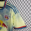 Camiseta Adidas para hombre de aficionado del New York Red Bull Home 23/24 - Colorida