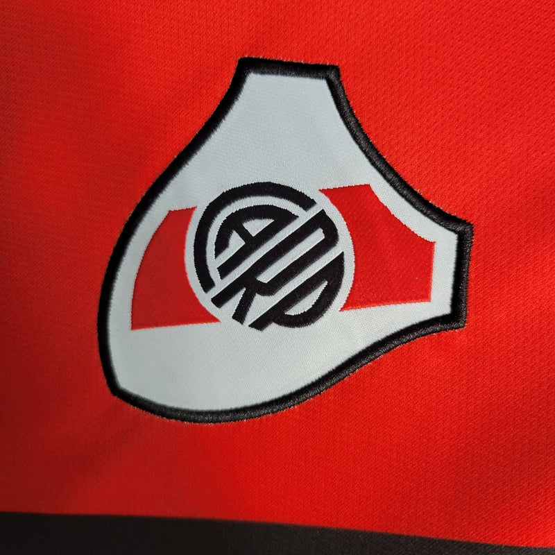 Camiseta Adidas River Plate III 23/24 para hombre - Negra y roja