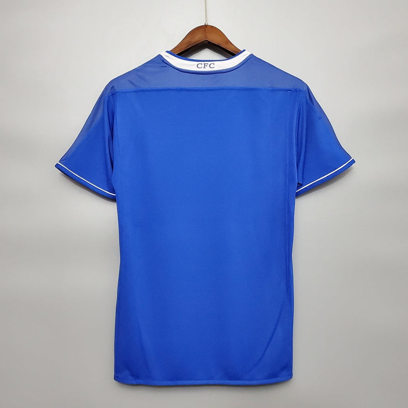 Camiseta retro de aficionado del Chelsea 03/04 para hombre - Azul
