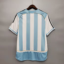 Camiseta Adidas de la Selección Argentina Retro I 2006 para hombre - Azul y blanco