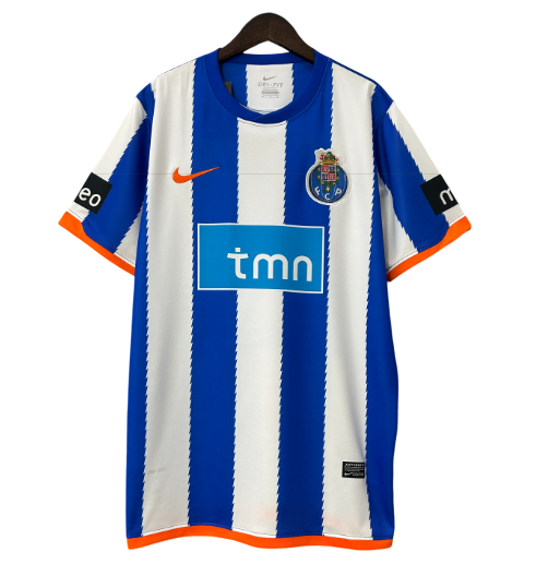 Camiseta retro de local del Porto I 10/11 para hombre - Azul y blanco