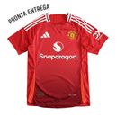 LISTO PARA ENTREGA Manchester United Starter 24/25 Jugador Masculino - Rojo