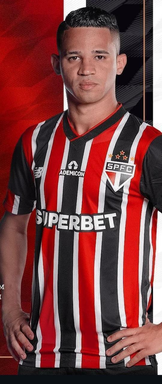 Camiseta hinchada São Paulo Segunda equipación II 24/25 Hombre Tricolor