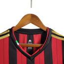 Camiseta retro local del Milan 13/14 Adidas Fan para hombre - Blanco y negro