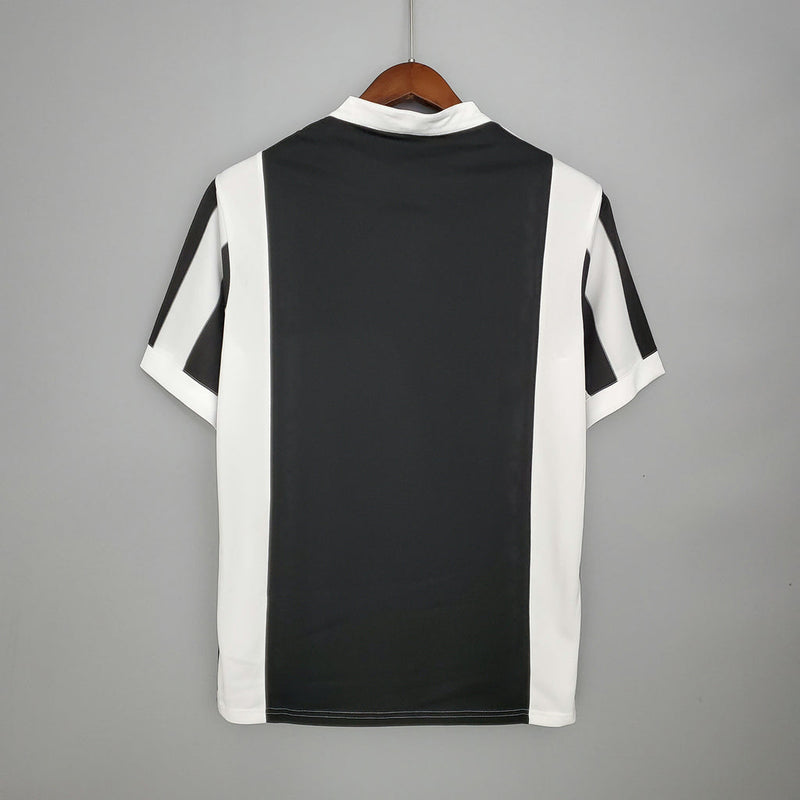 Camiseta Adidas Retro Juventus I 17/18 para hombre - Blanco y negro