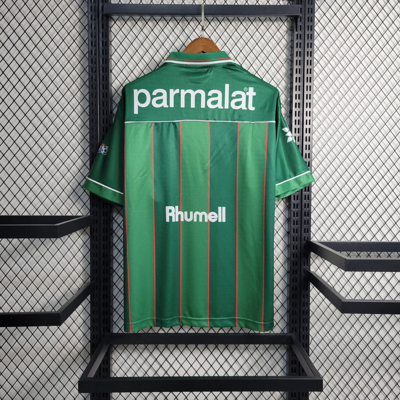 Camiseta Palmeiras Retro I 1999 Libertadores Fan Rhumell - Hombre - Verde