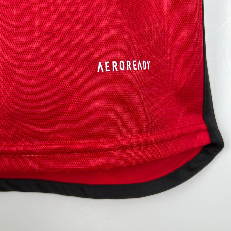 Camiseta Adidas para hombre del Manchester United 23/24 - Roja