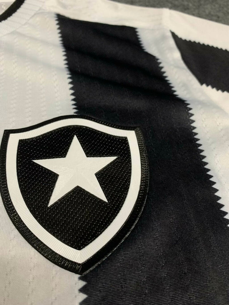 Camiseta de aficionado del Botafogo Home I 24/25 para hombre - Blanco y negro