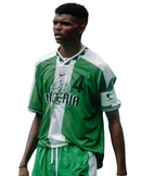 Camiseta retro de local de la selección nacional de Nigeria de 1996 para hombre