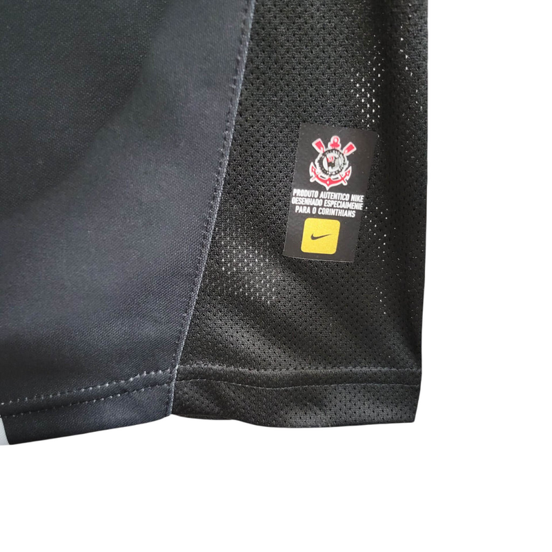 Camiseta retro de reserva del Corinthians 2004 - Negra