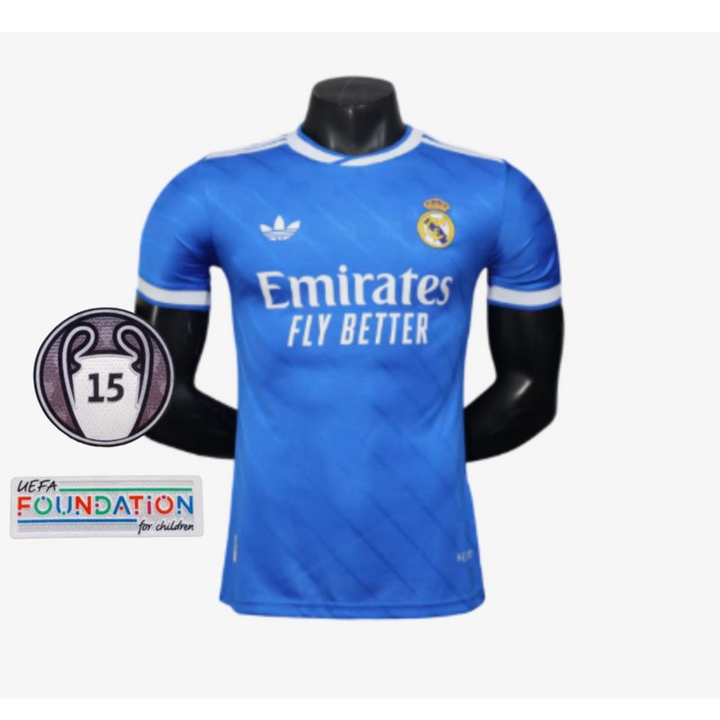 Camiseta de jugador Adidas del Real Madrid 2025/26 (tercera equipación) para hombre - Azul