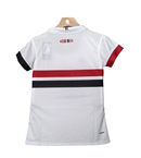 Camiseta Adidas Sao Paulo Local/Visitante 24/25 para mujer - Blanca