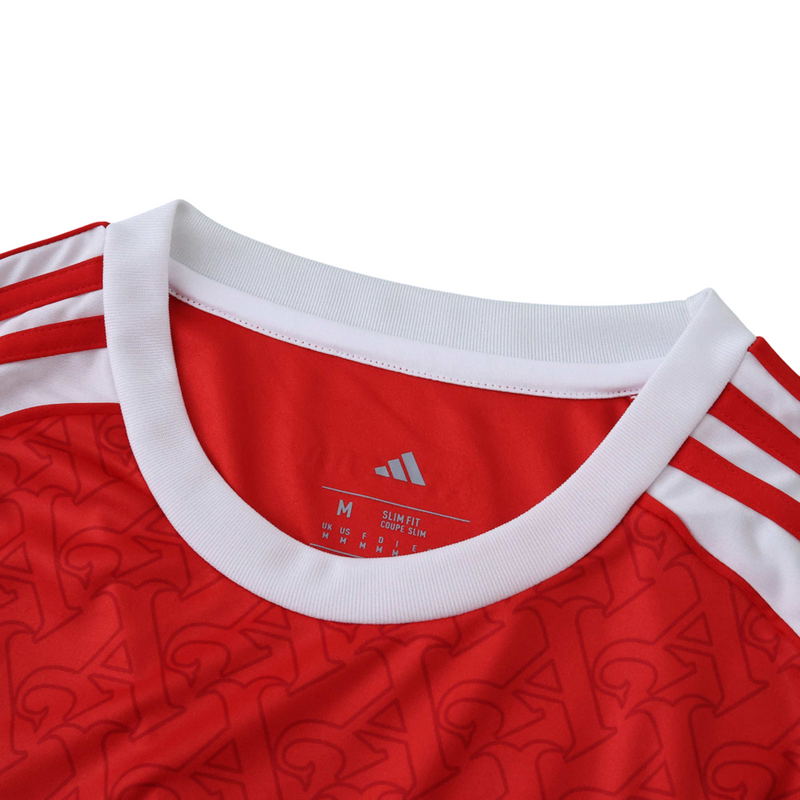 Camiseta de aficionado local del Arsenal 2025/26 para hombre - Roja