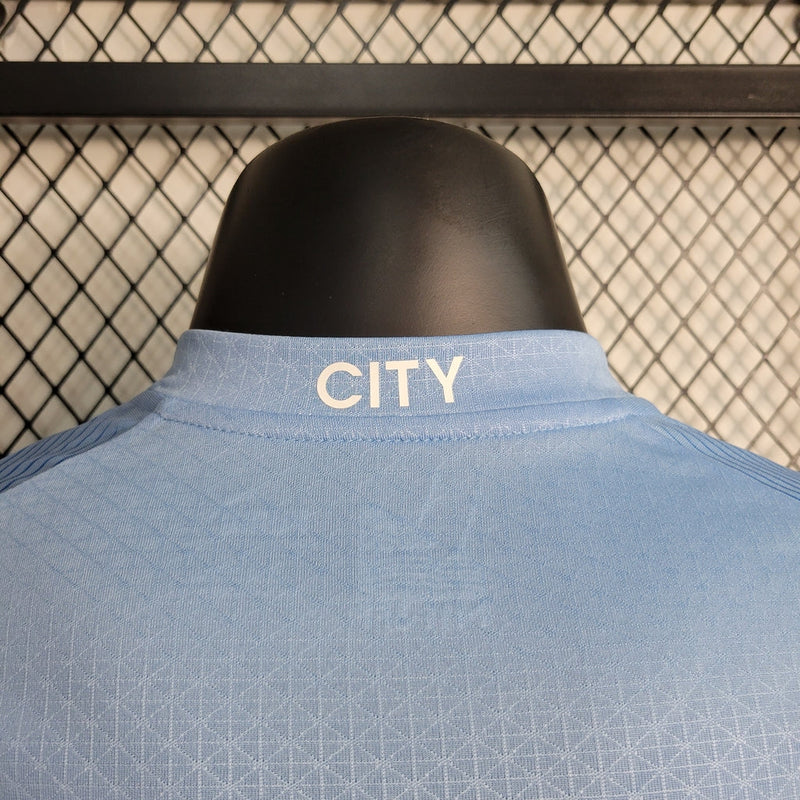 Camiseta de jugador Puma del Manchester City (local 23/24), hombre, azul
