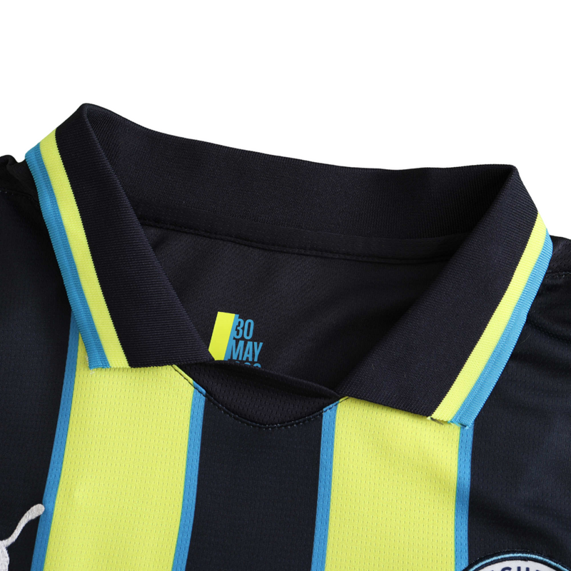 Camiseta de visitante del Manchester City - Reserva II 24/25 - Camiseta de aficionado para hombre - Verde
