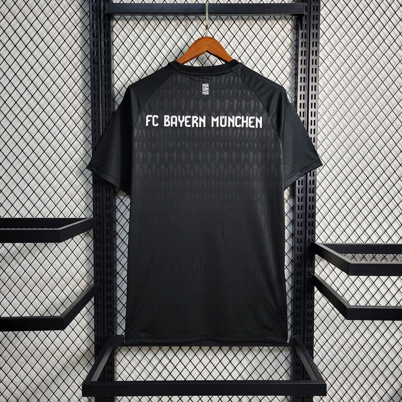 Camiseta Adidas de portero del Bayern Múnich 23/24 para hombre - Negra