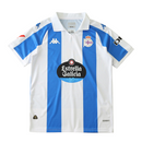 Camiseta de aficionado de La Coruña 24/25 para hombre - Blanca y azul