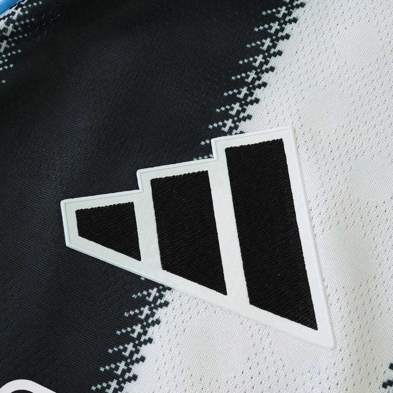 Camiseta local del Newcastle United 25/26 para hombre - Blanco y negro