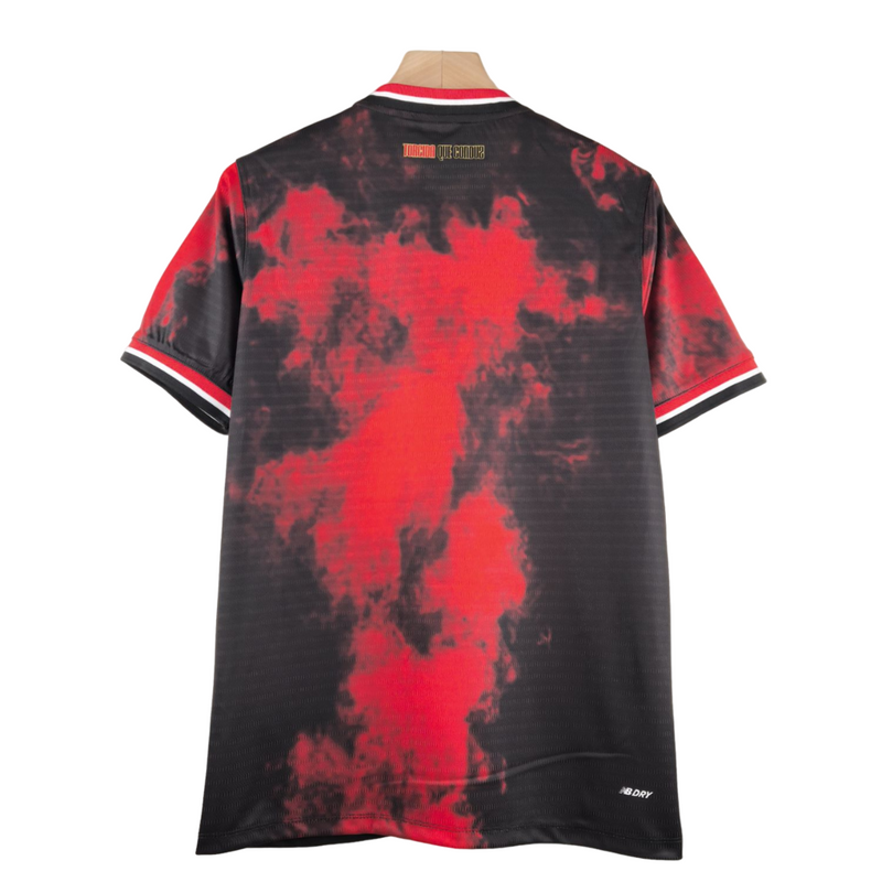 Camiseta de aficionado del São Paulo Third Third III 24/25 para hombre - Roja